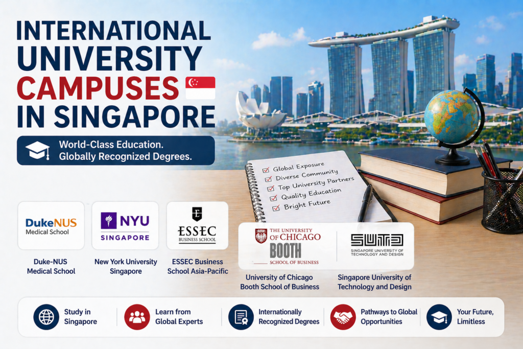 12 International University Campuses in Singapore for Indian Students (2026)
