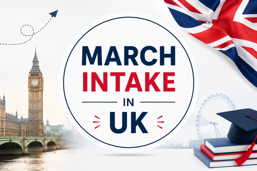 March Intake in UK