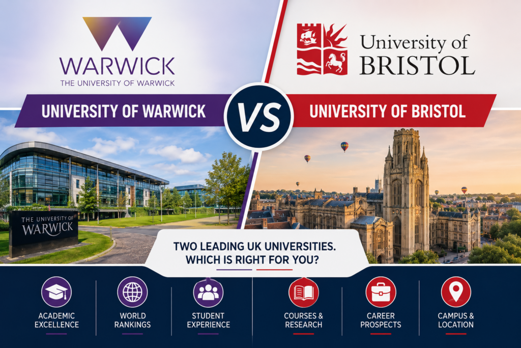 University of Warwick vs University of Bristol for Indian Students 2026: Cost, Jobs, PR 