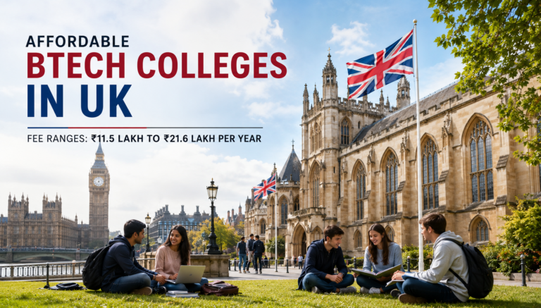 Affordable BTech Colleges in UK
