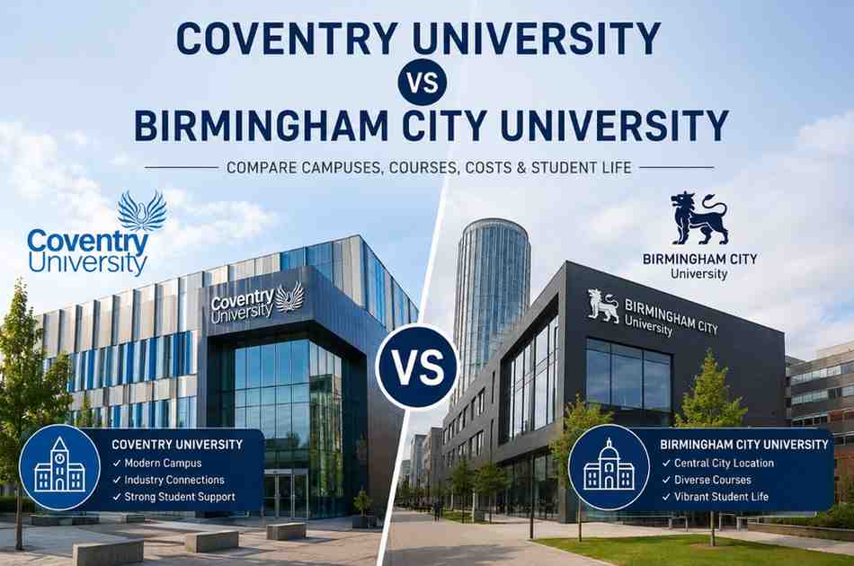 Coventry University vs Birmingham City University
