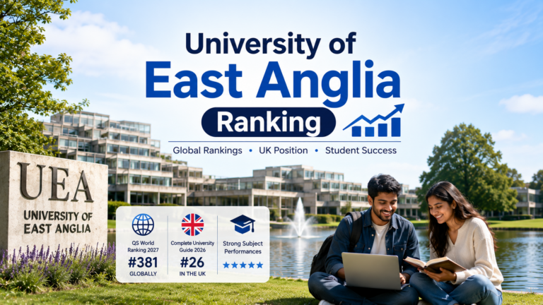 University of East Anglia Ranking