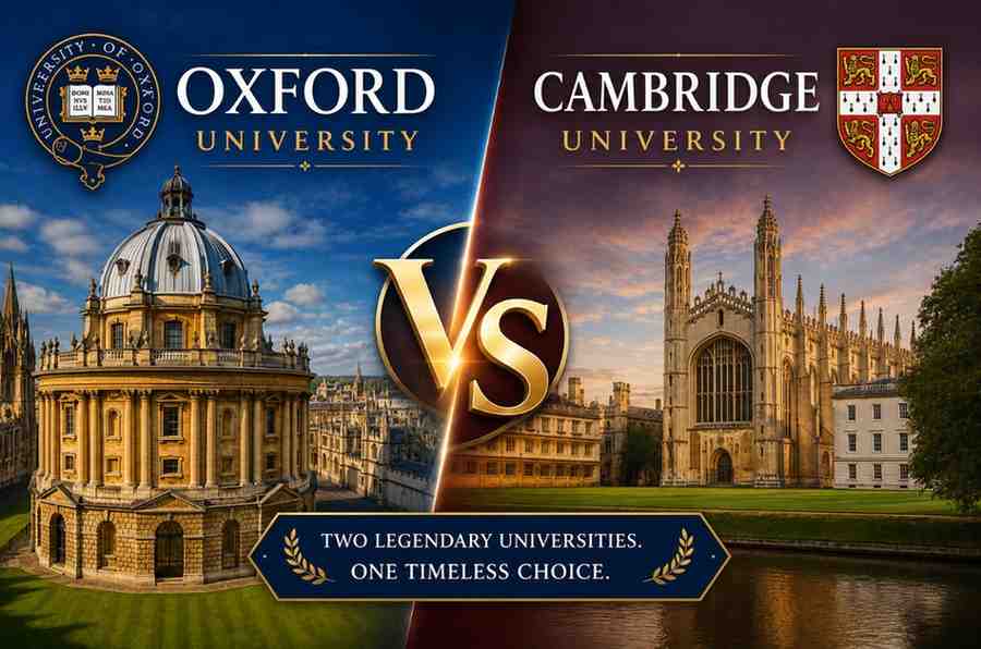 oxford university vs cambridge university