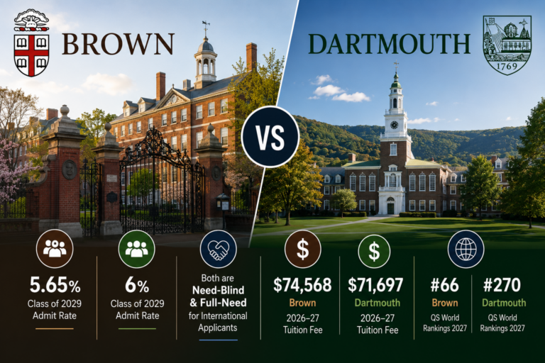 Brown vs Dartmouth