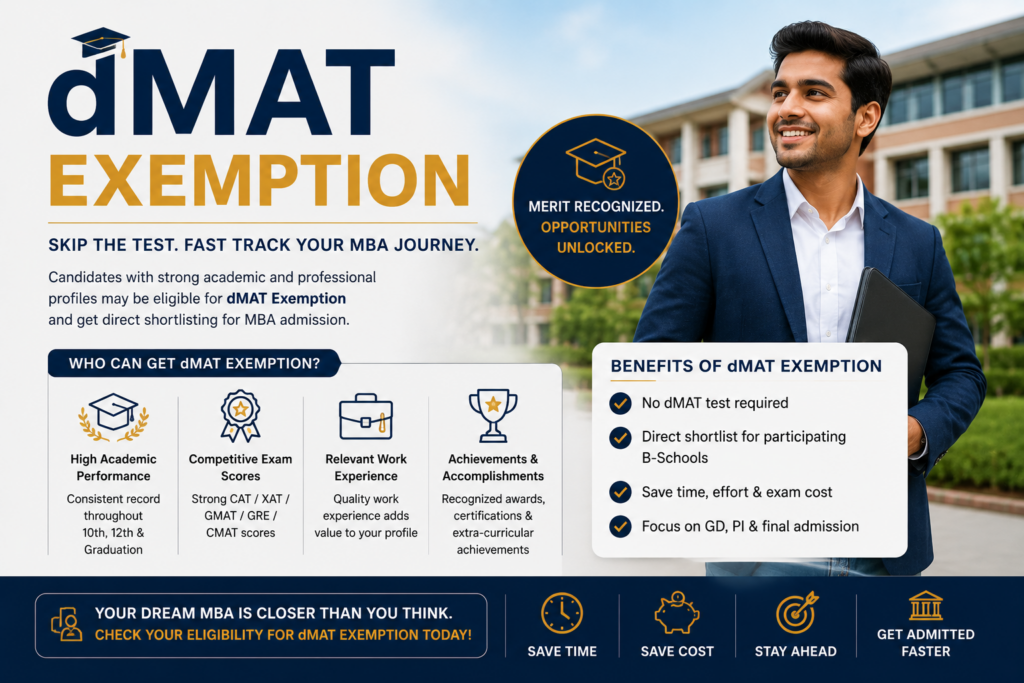 dMAT Exemption