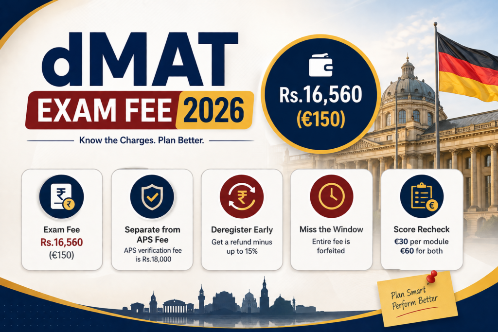 dmat exam fee