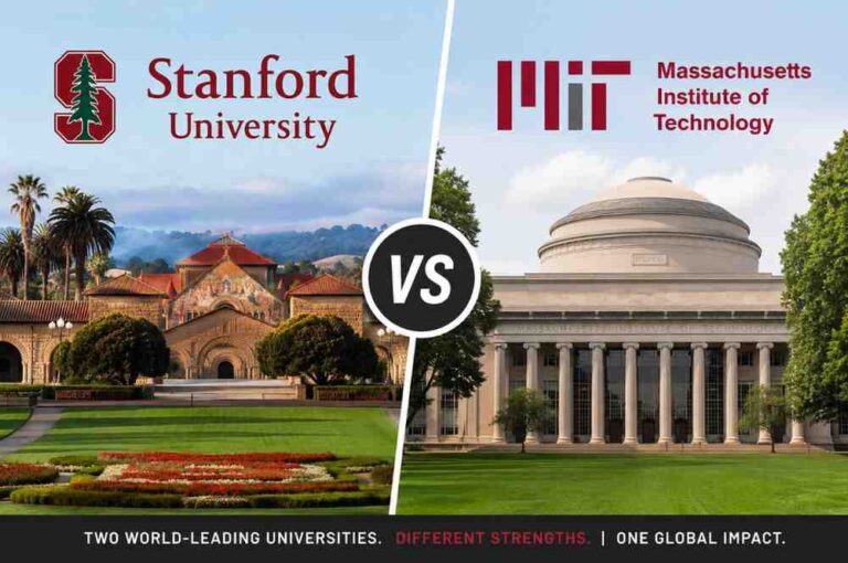 Stanford University vs Massachusetts Institute of Technology