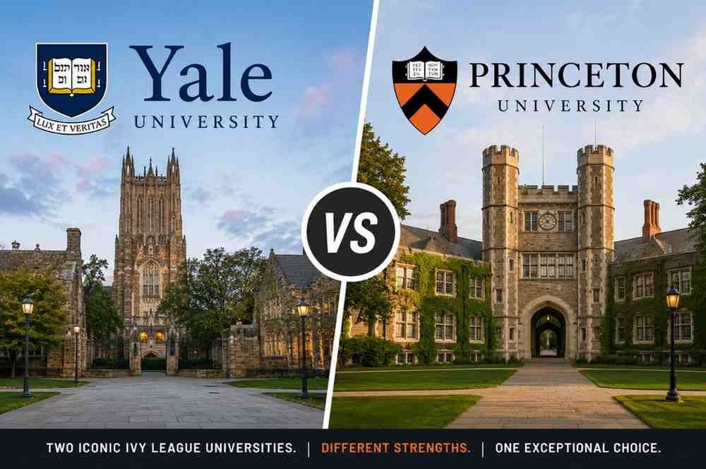 Yale University vs Princeton University