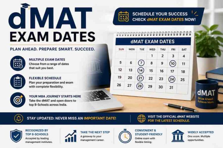 dMAT exam dates