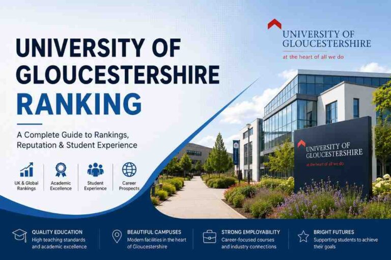 University of Gloucestershire Ranking