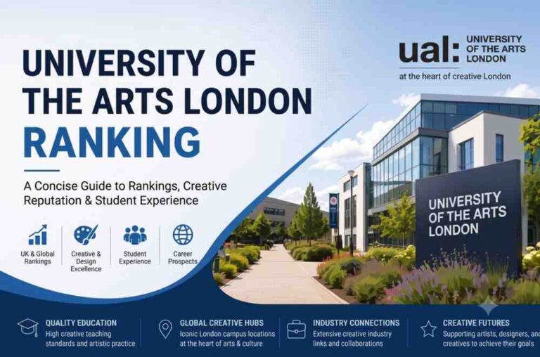 University of the Arts London Ranking