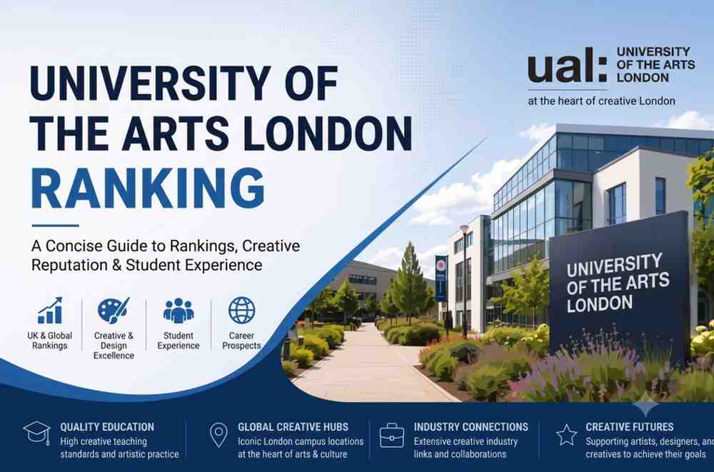 University of the Arts London Ranking