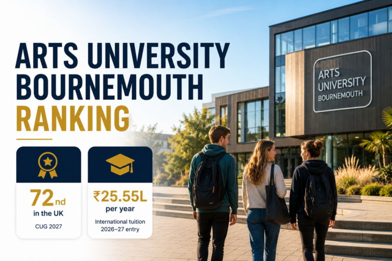 Arts University Bournemouth Ranking