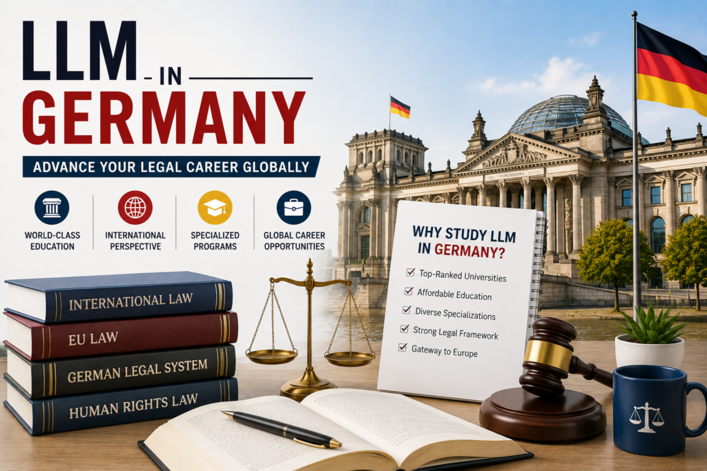 LLM in Germany 2026: Top Universities, Fees in INR, BCI Recognition & Eligibility for Indians