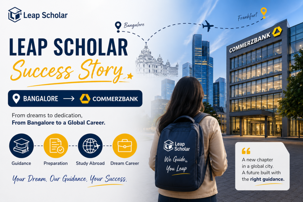 Leap Scholar Success Story