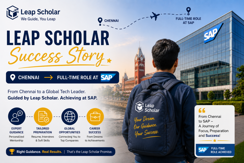Leap Scholar Success Story