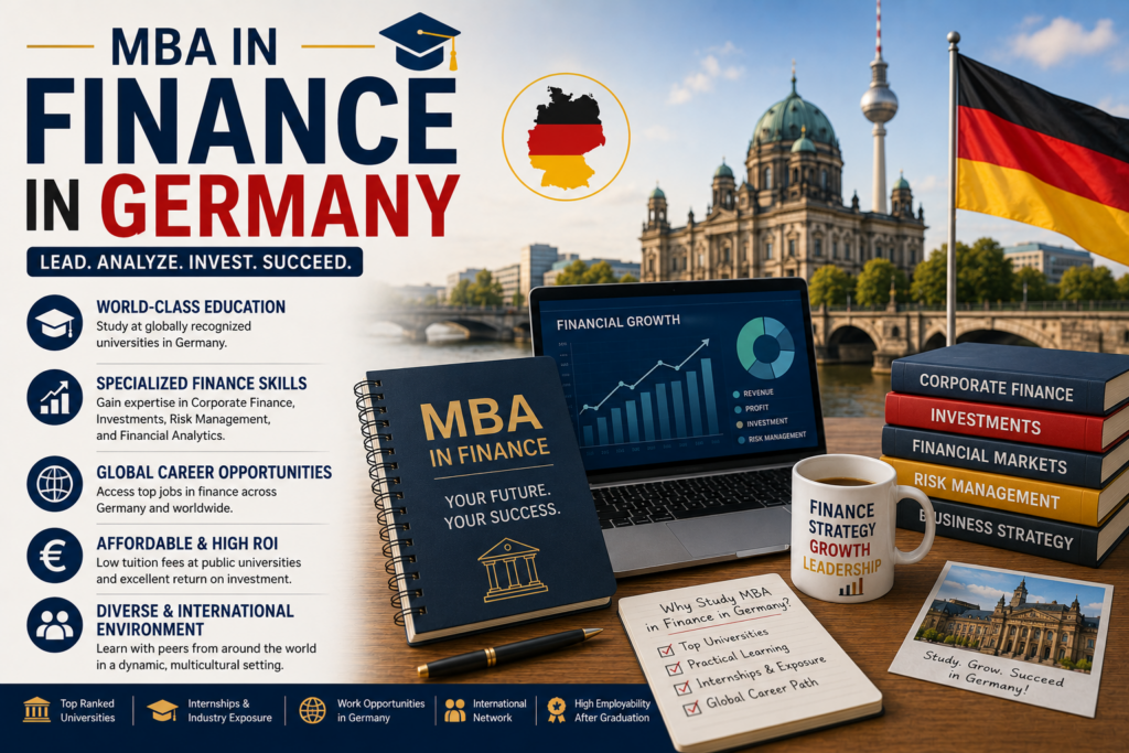 MBA in Finance in Germany 2026-27: Top Universities, Fees & Jobs for Indian Students