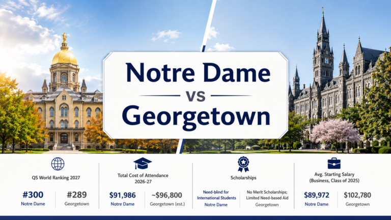 Notre Dame vs Georgetown