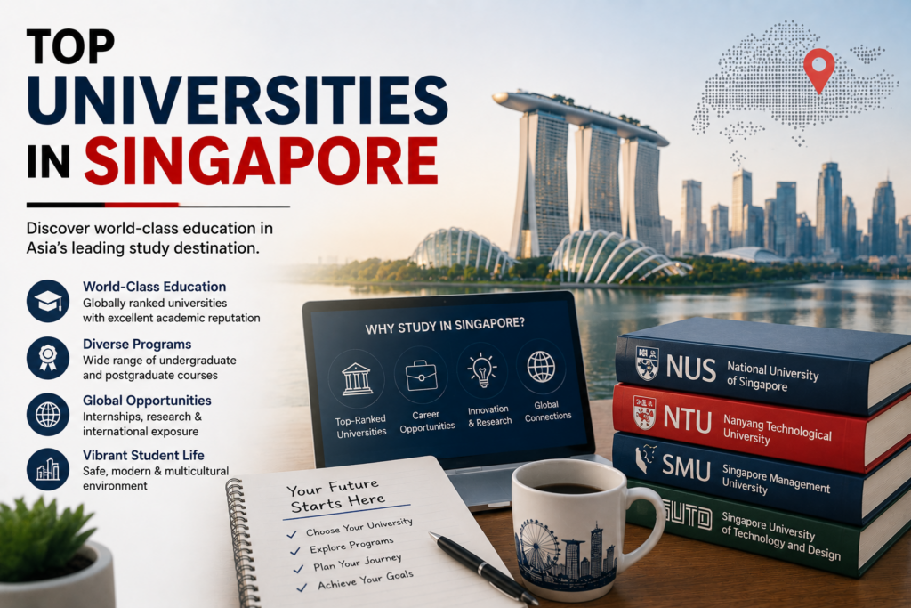 Top Universities in Singapore for Indian Students: 2026-27 Rankings, Fees & Admission Guide