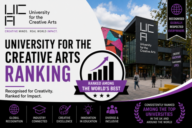 University for the Creative Arts Ranking