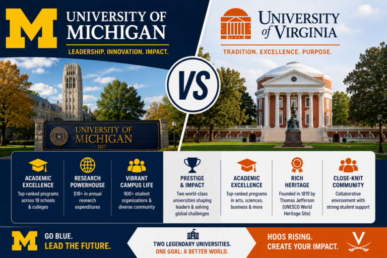 University of Michigan vs UVA