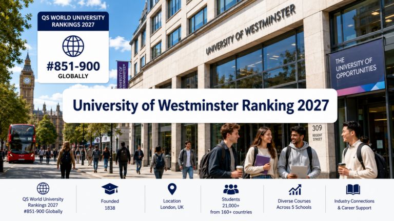 University of Westminster Ranking