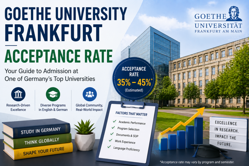 Goethe University Frankfurt Acceptance Rate 2026-27: A Complete Guide for Indian Students