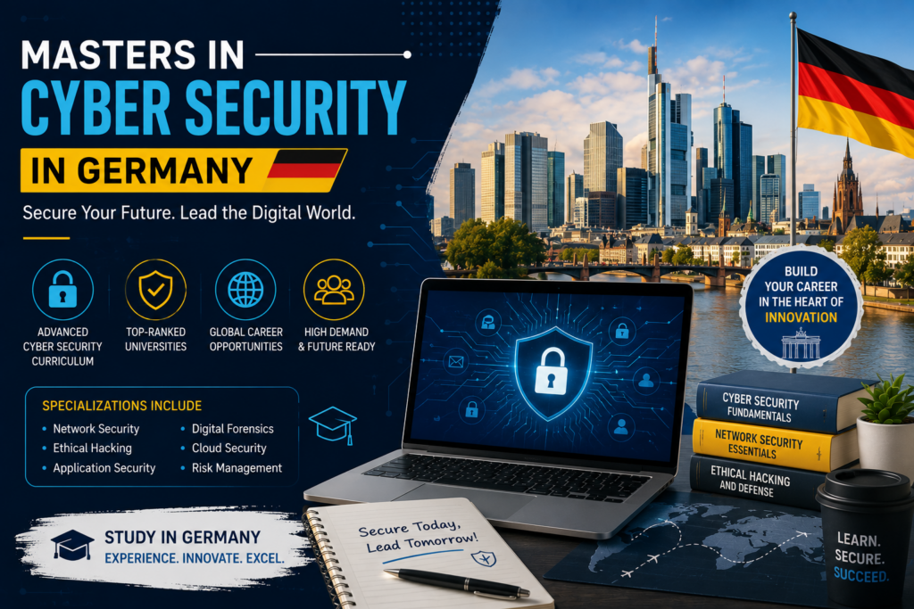 Masters in Cyber Security in Germany: Top Universities, Fees & Eligibility for Indian Students (2026-27)