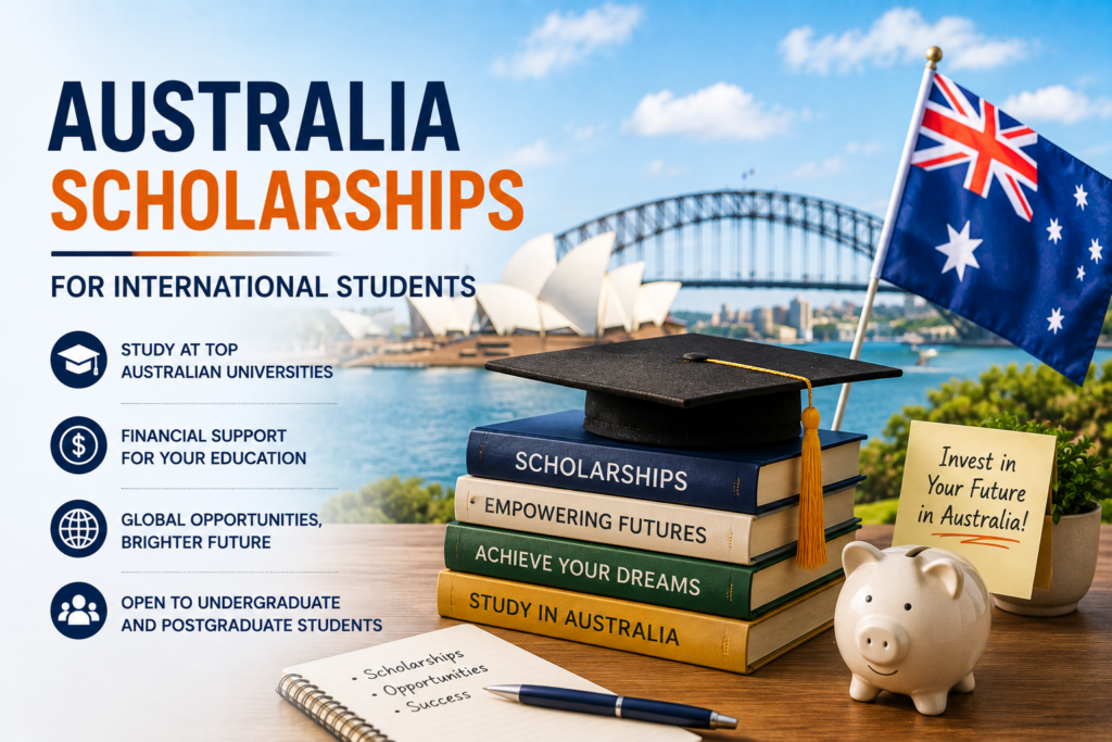 Australia Scholarships for International Students 2026-27: Amount, Eligibility & Deadlines