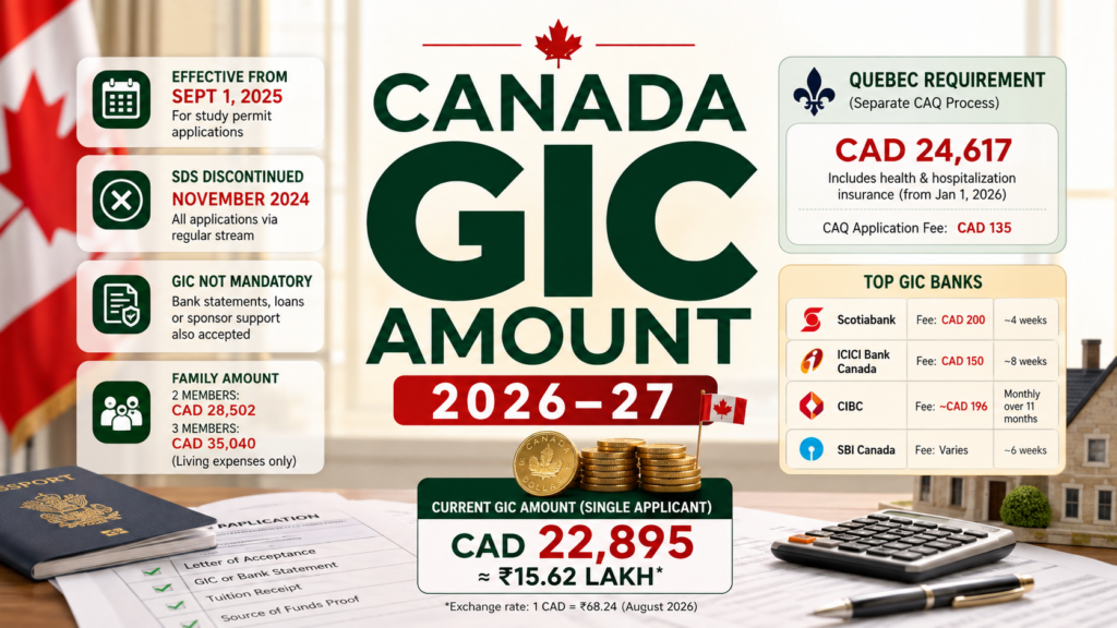 Canada GIC Amount