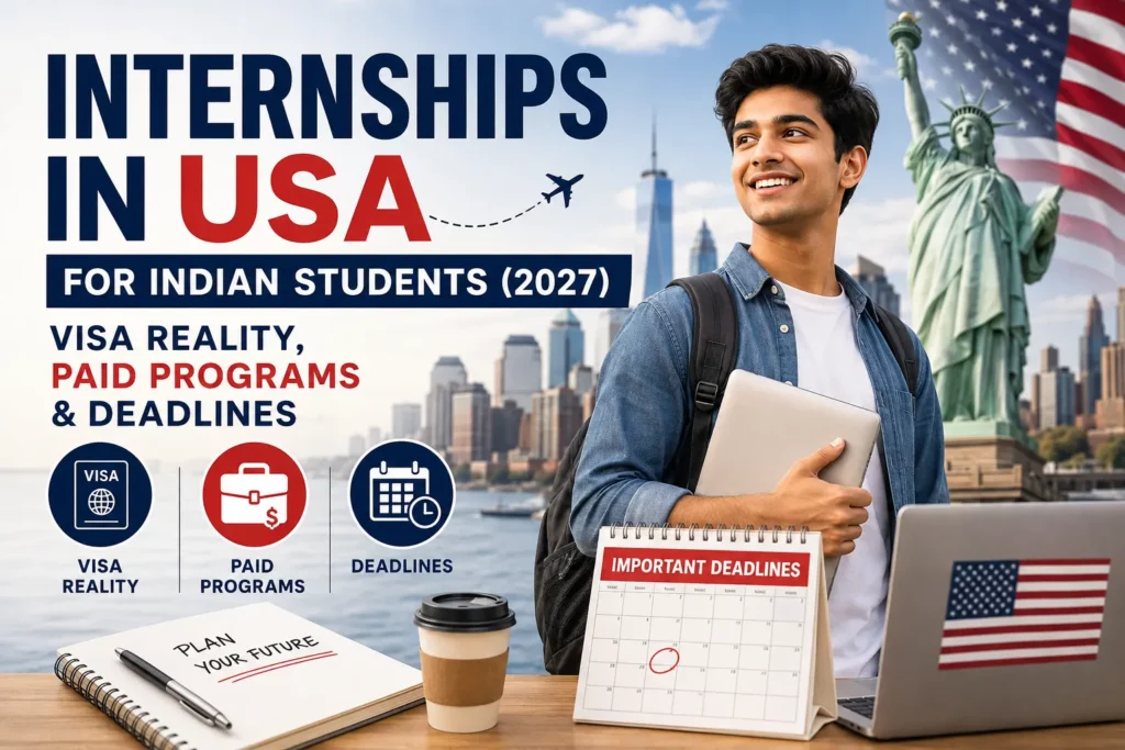 Internships in USA for Indian Students