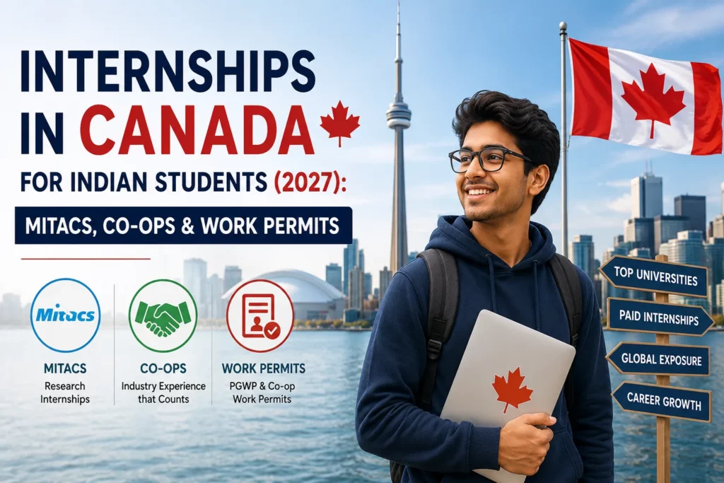 Internships in Canada for Indian Students