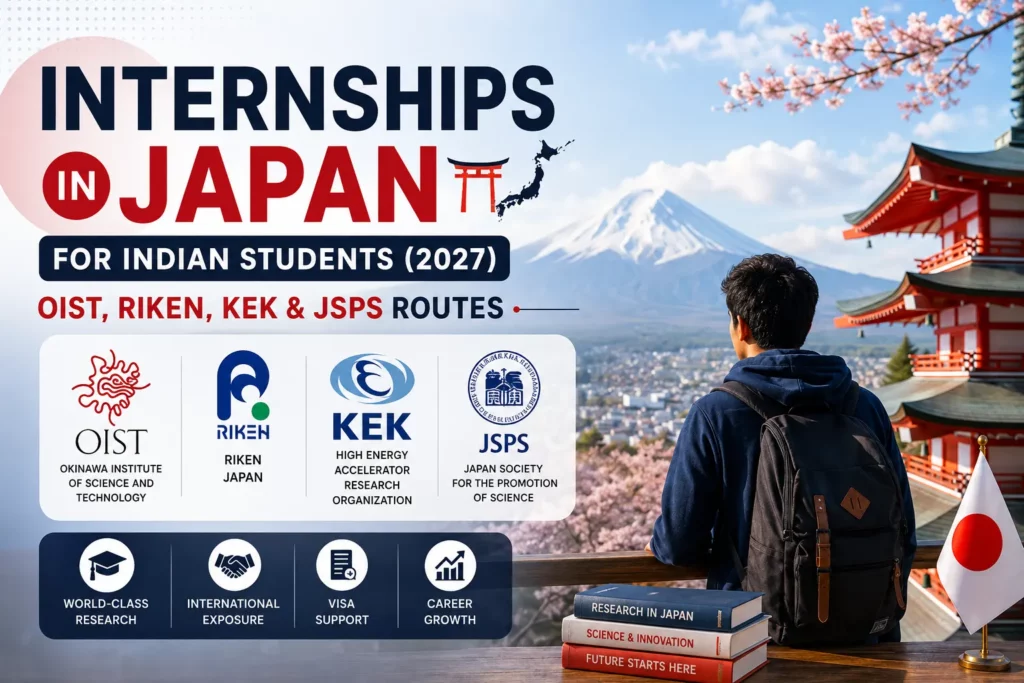 Internships in Japan for Indian Students