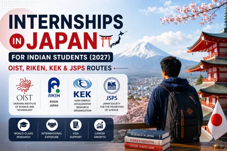 Internships in Japan for Indian Students