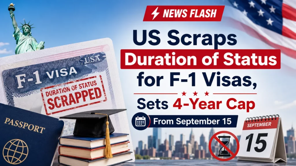 Duration of status for F1 visa
