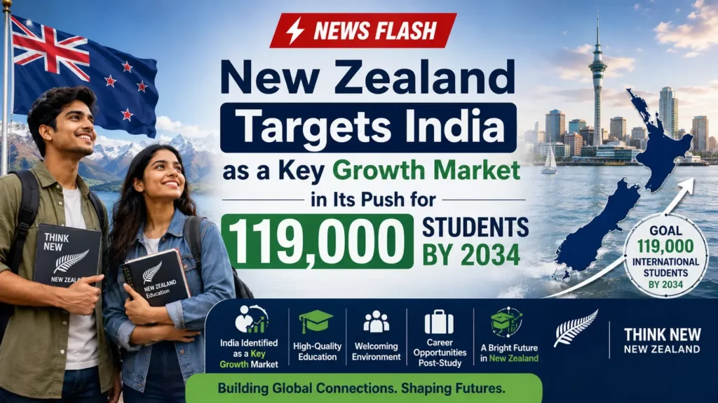 New Zealand Targets India for Student Growth