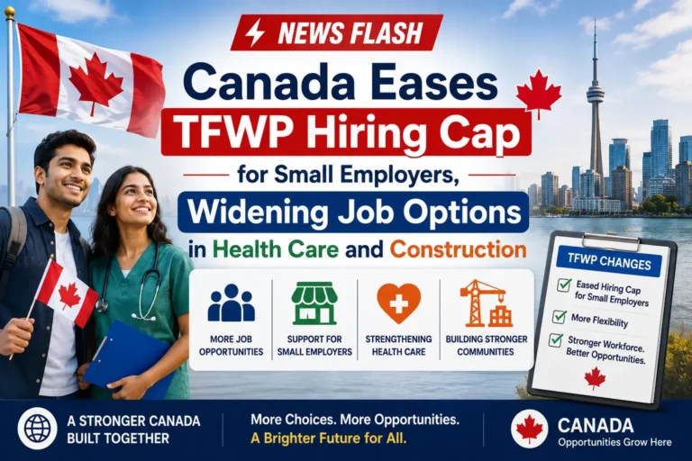 Canada Eases TFWP Hiring Cap for Small Employers