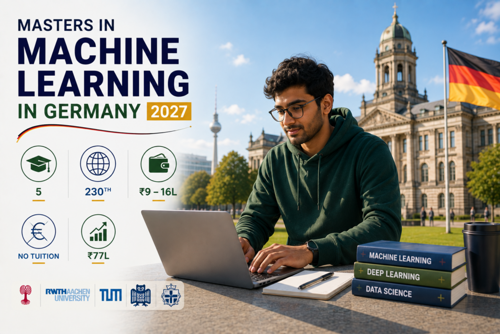 Masters in Machine Learning in Germany