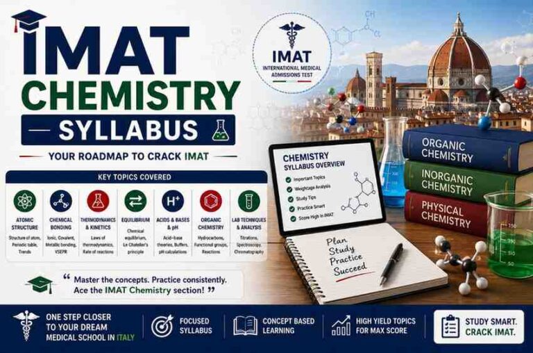 IMAT Chemistry Syllabus
