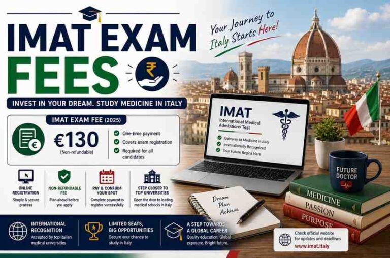 IMAT Exam Fees