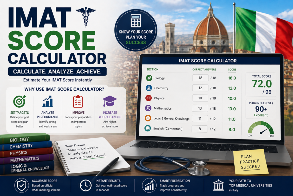 IMAT Score Calculator