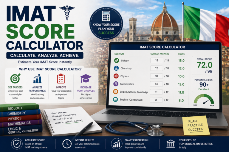 IMAT Score Calculator