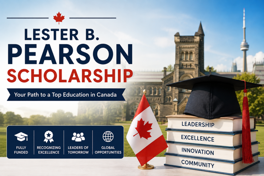 Lester B. Pearson Scholarship 2026-27: Eligibility, Deadlines & How Indian Students Can Apply