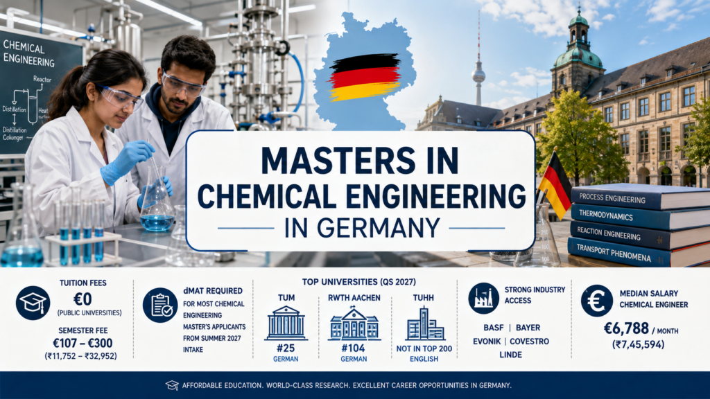 Masters in Chemical Engineering in Germany
