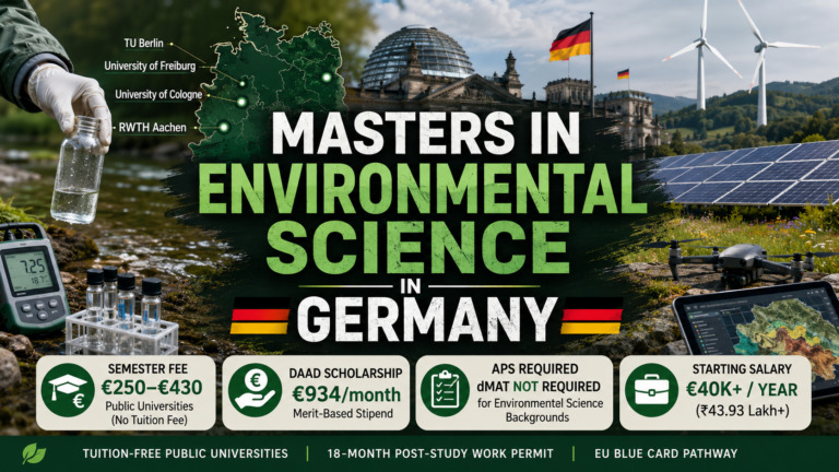 Masters in Environmental Science in Germany