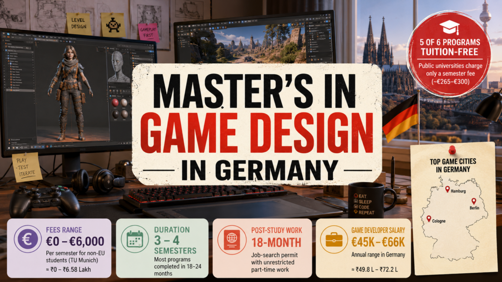 Master's in Game Design in Germany