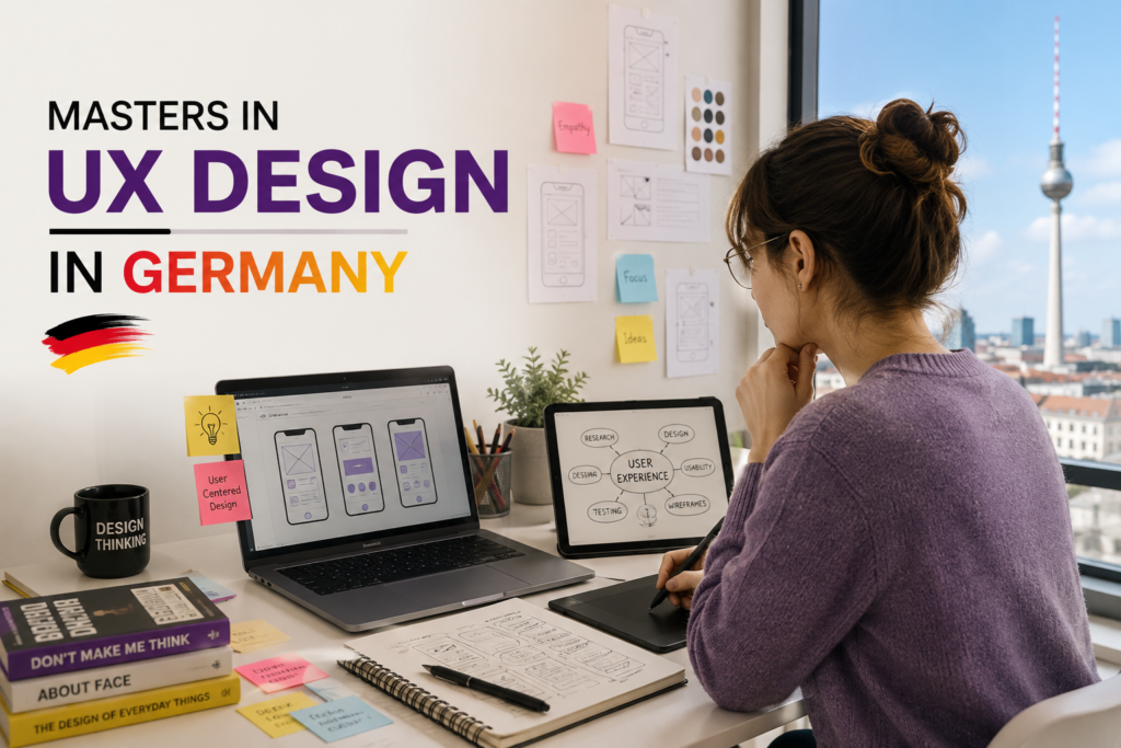 Masters in UX Design in Germany: Universities, Fees & Eligibility for Indian Students (2027-28 Cycle)