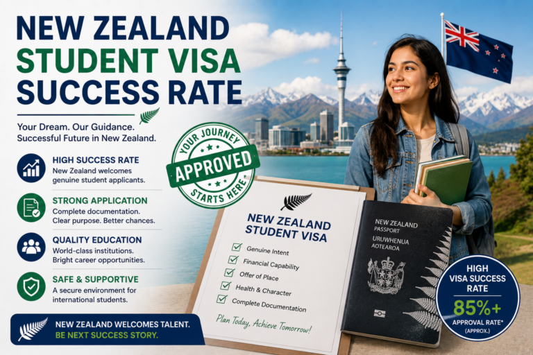 New Zealand Student Visa Success rate