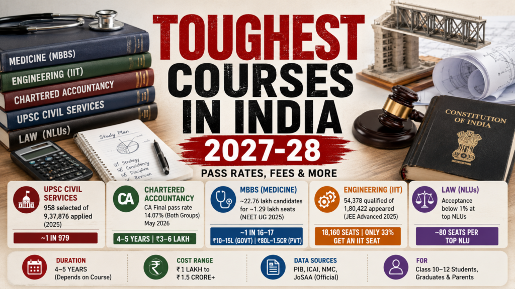 Toughest Courses in India