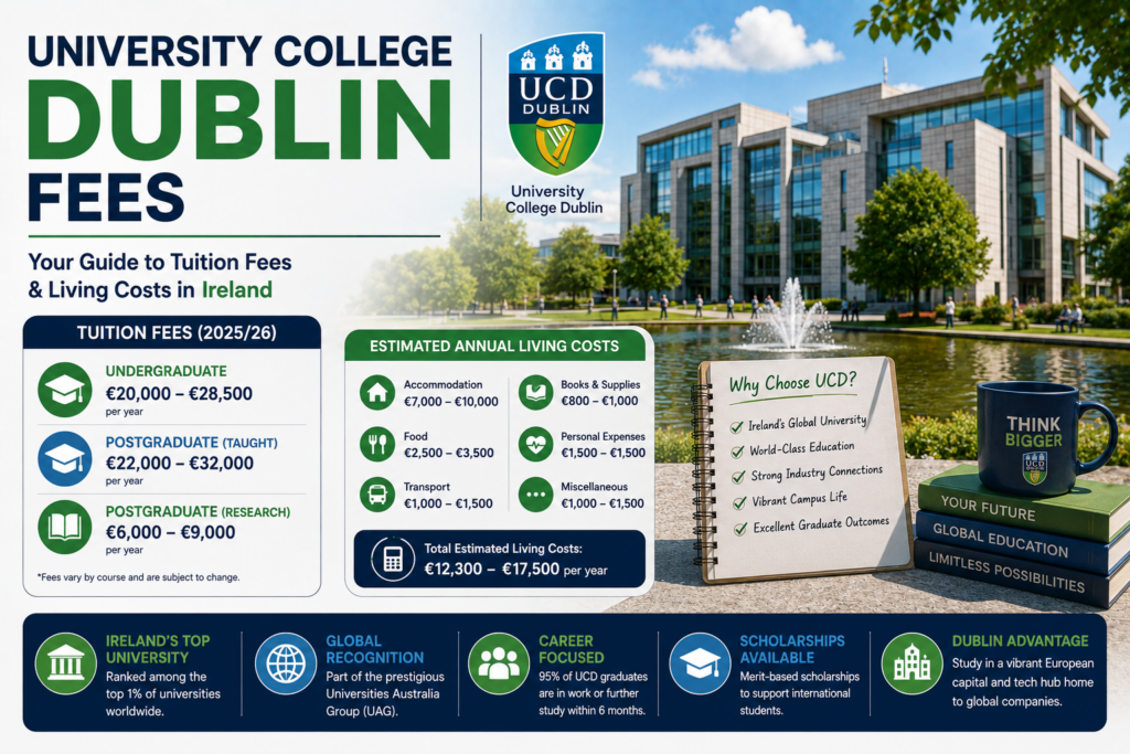 University College Dublin Fees